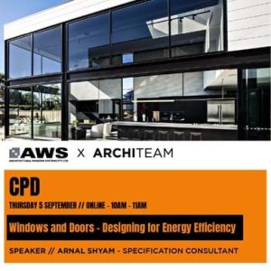 CPD – Windows And Doors - Designing For Energy Efficiency